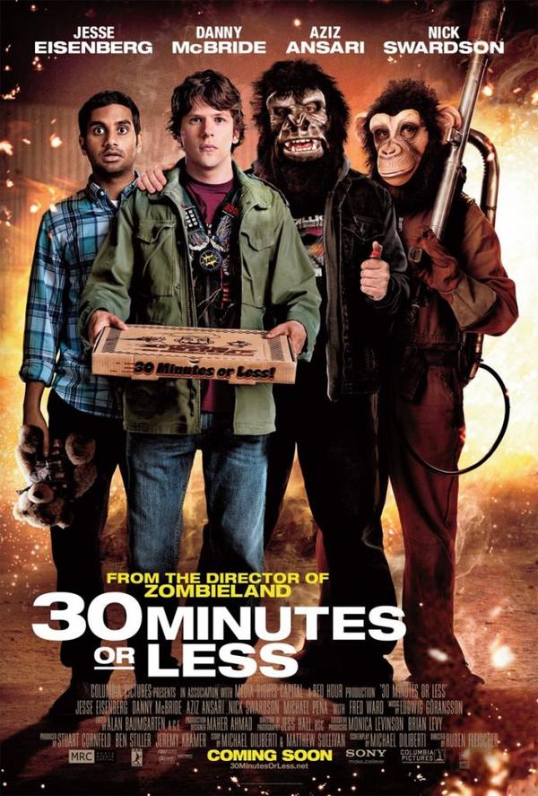 Stiahni si HD Filmy 30 minut nebo mene / 30 Minutes or Less (2011)(CZ/EN)[720p] = CSFD 58%