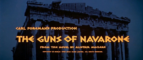 Stiahni si HD Filmy Děla z Navarone / The Guns of Navarone (1961)(CZ/EN)[TvRip][1080pHD] = CSFD 77%