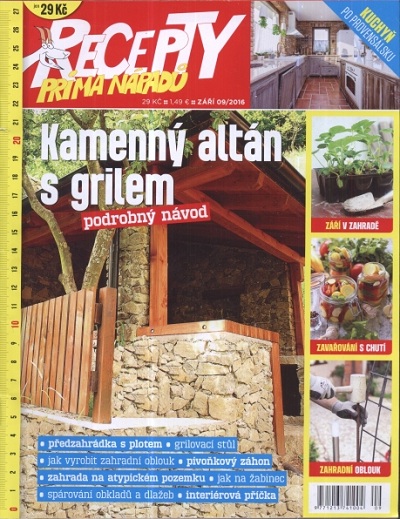Stiahni si Knihy a Časopisy Recepty prima napadu (09/2016)(CZ)