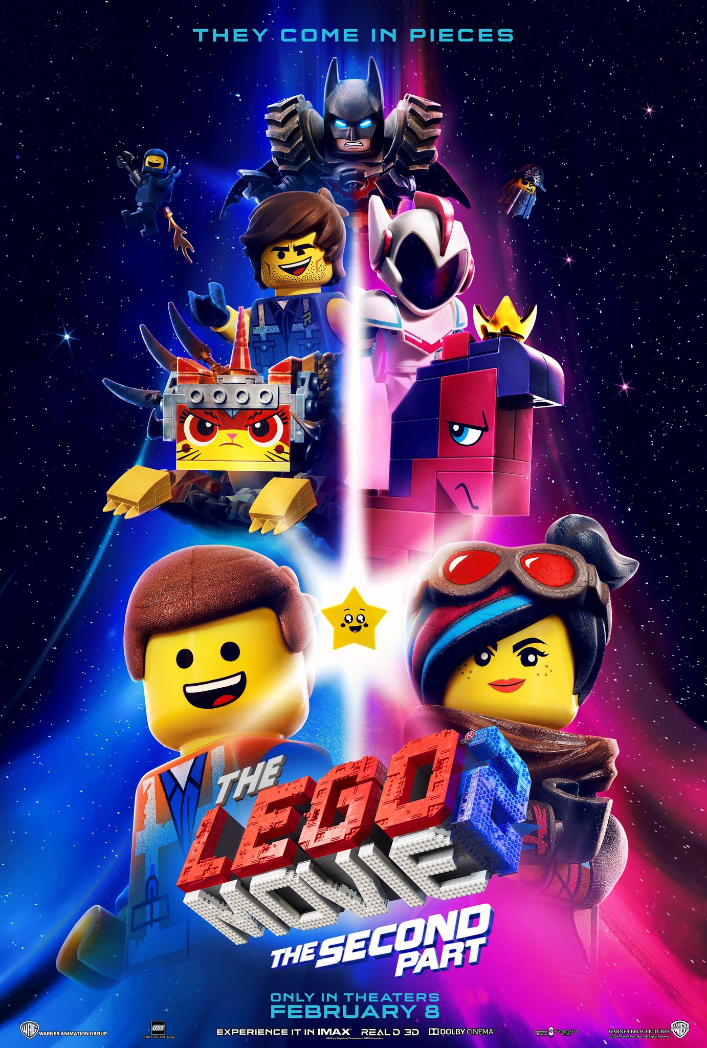 Stiahni si Filmy Kreslené LEGO pribeh 2 / The Lego Movie 2: The Second Part (2019)(CZ/SK/EN) = CSFD 69%
