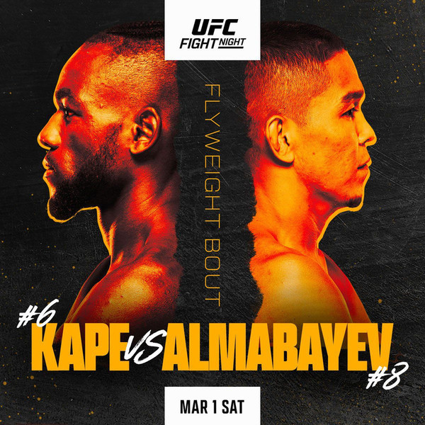 Stiahni si Sport UFC Fight Night 253 (1.3.25) Predzápasy (prelims) Kape - Almabayev