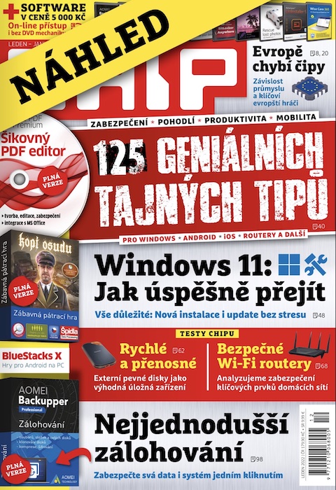Stiahni si Knihy a Časopisy Chip (01/2022)(CZ)
