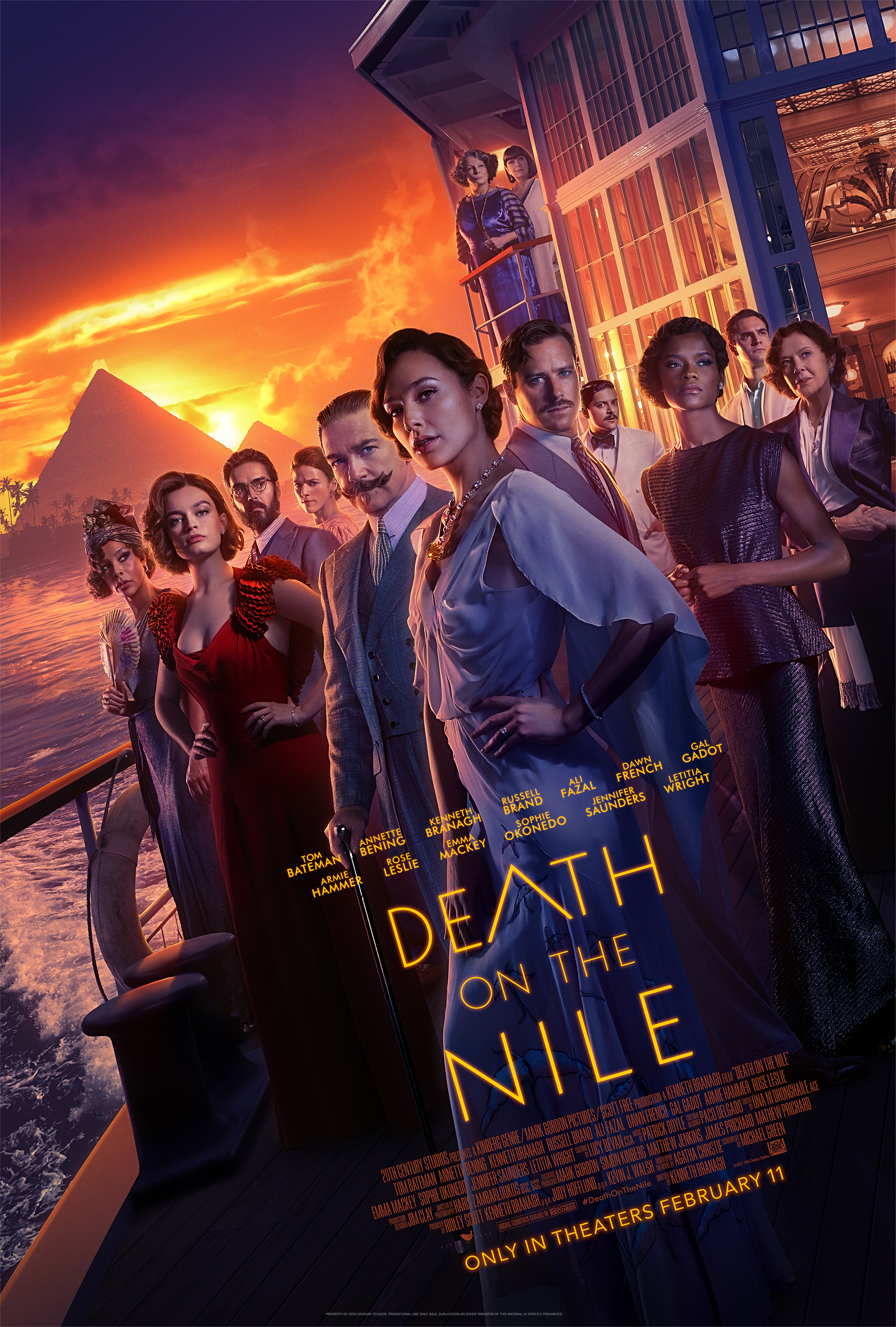 Stiahni si Filmy bez titulků Smrt na Nilu / Death on the Nile (2022)[1080p] = CSFD 73%