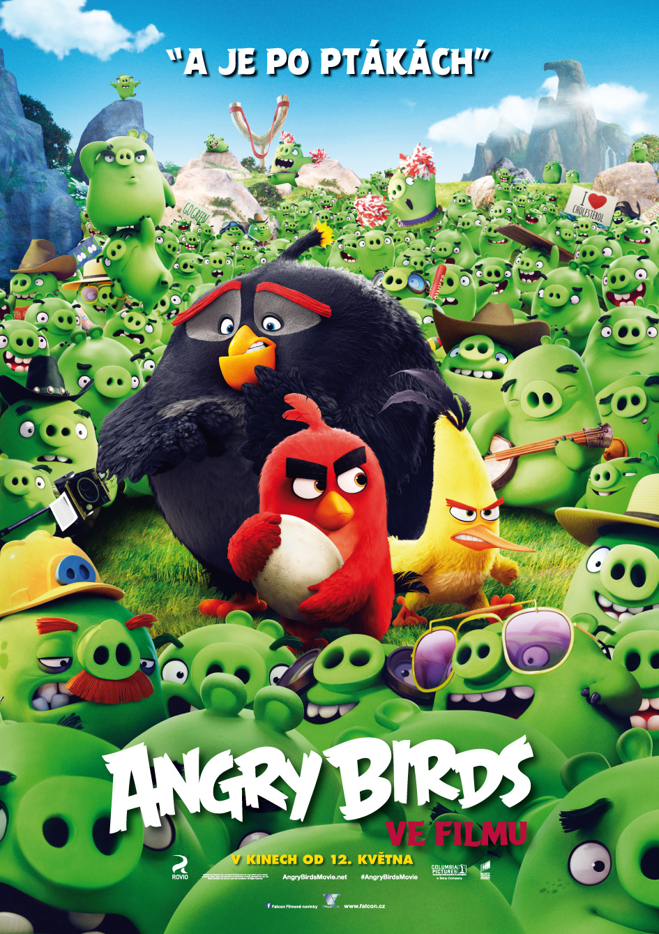 Stiahni si Filmy Kreslené Angry Birds ve filmu / Angry Birds (2016)(CZ/SK) = CSFD 63%