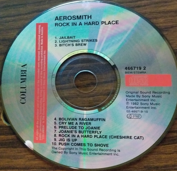 Stiahni si Hudba Aerosmith - Rock In A Hard Place (1982)