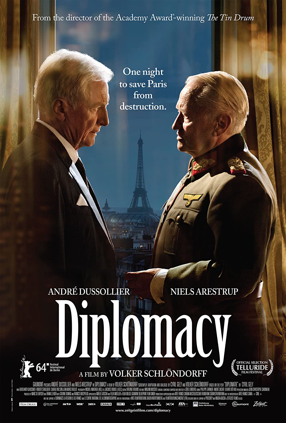 Diplomacia / Diplomatie (2014)(FR)[TvRip] = CSFD 74%