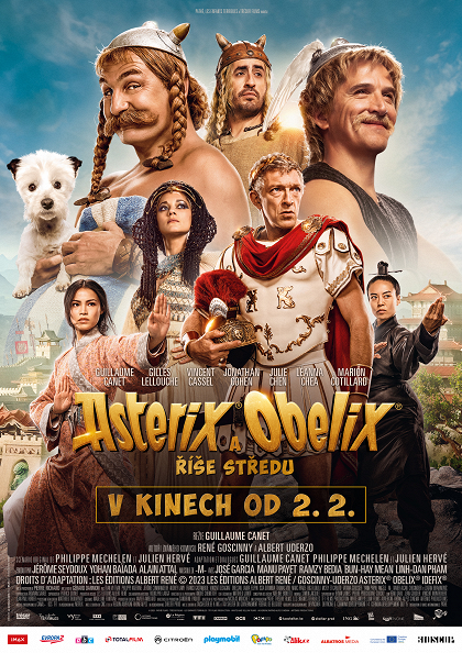 Stiahni si HD Filmy  Asterix a Obelix: Říše středu / Astérix & Obélix : L'Empire du Milieu (2023)(CZ,FR)[1080p BluRay] = CSFD 49%