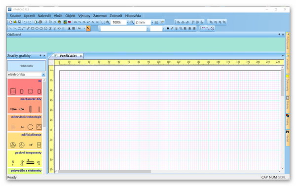 Stiahni si Programy ProfiCAD 13.3.0 CZ + SK (x32x64)