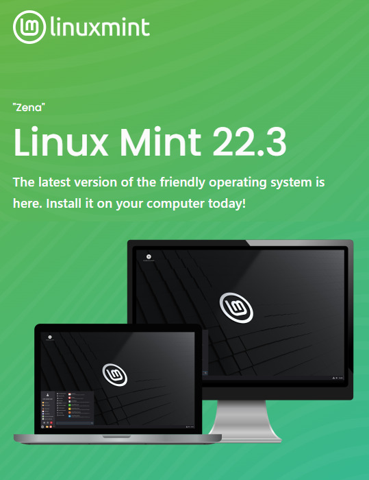 Stiahni si Programy Linux Mint 22.3 „Zena“ (Cinnamon Edition)