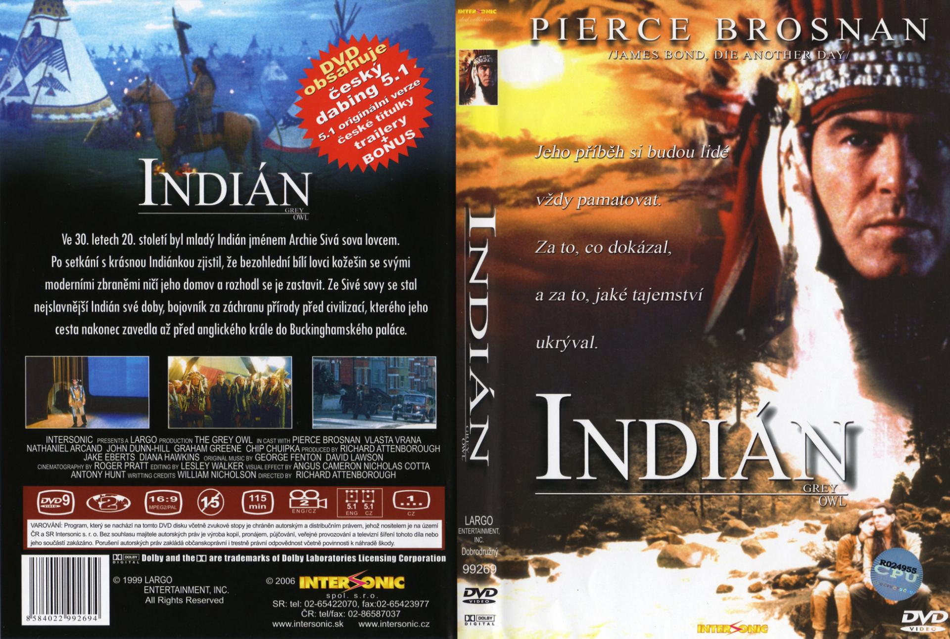 Stiahni si Filmy CZ/SK dabing Indián / Grey Owl (1999)(EN/CZ)[WebRip][1080p] = CSFD 59%