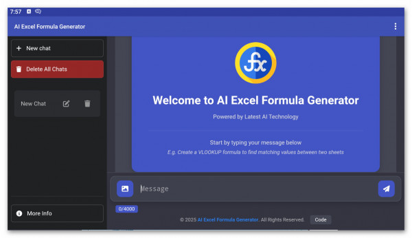 Stiahni si Mobil, PDA AI Excel Formula Generator 9.0 build 9
