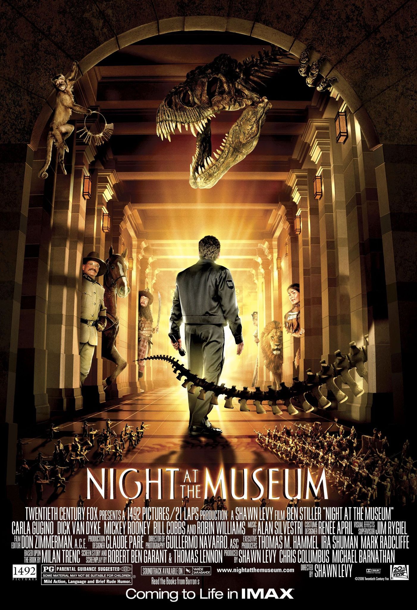 Noc v muzeu / Night at the Museum (2006) CZ/EN (4K) = CSFD 63%