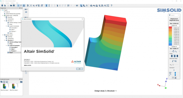 Stiahni si Programy Altair SimSolid 2026.1.0.251 Advanced (x64)