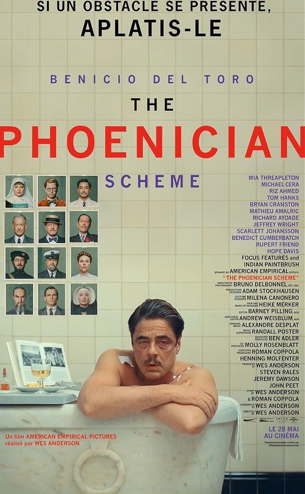 Stiahni si Filmy s titulkama  Fénické spiknutí / The Phoenician Scheme (2025)[1080p][HEVC] = CSFD 67%