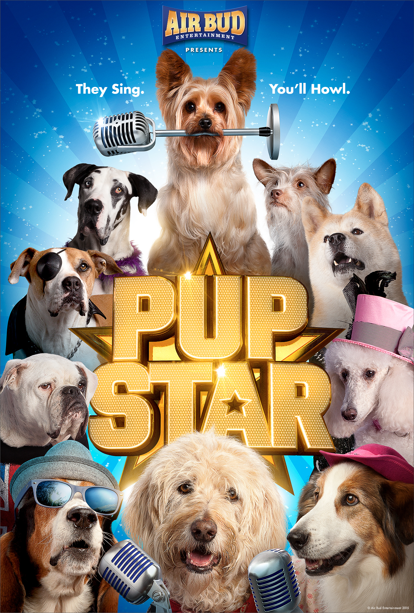 Stiahni si Filmy CZ/SK dabing Psia superstar / Pup Star (2016)(SK/EN)[1080p][WebRip] = CSFD 20%