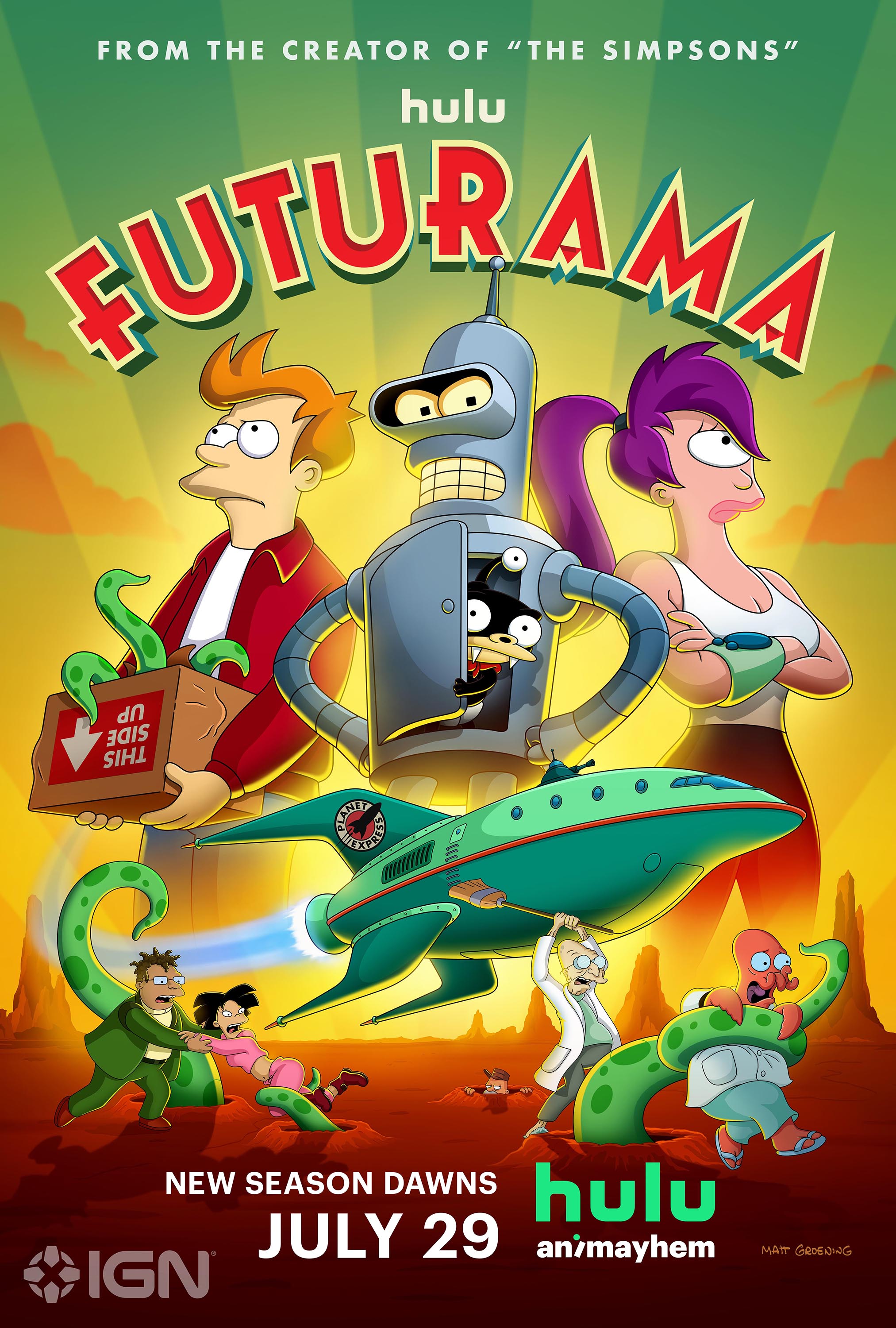 Stiahni si Seriál Futurama 9. série (2024)(EN)(CZ/EN tit.)[1080p][WEB-DL] = CSFD 87%