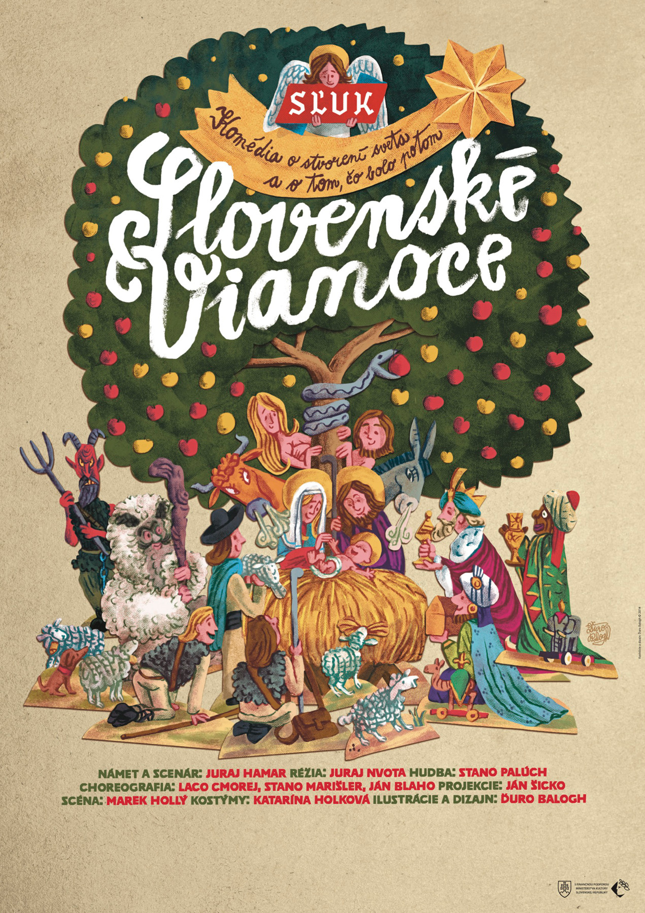 Stiahni si Hudební videa Slovenské Vianoce so SĽUK-om 2023 SK TvRip HEVC 720p = CSFD 50%