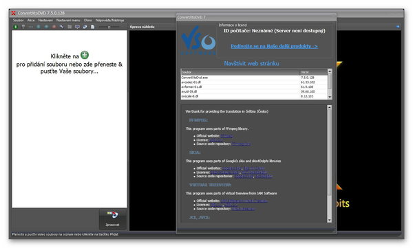 Stiahni si Programy VSO ConvertXtoDVD 7.5.0.128 CZ + SK (x64) portable