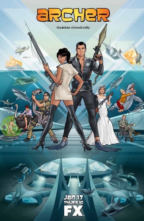 Stiahni si Seriál Archer S04 [1080p,BluRay] EN,CZdub+titulky = CSFD 81%