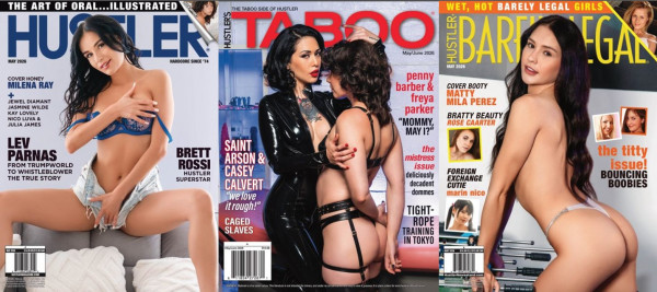 Stiahni si Knihy a Časopisy Hustler USA - May 2026, Hustlers Taboo - May June 2026