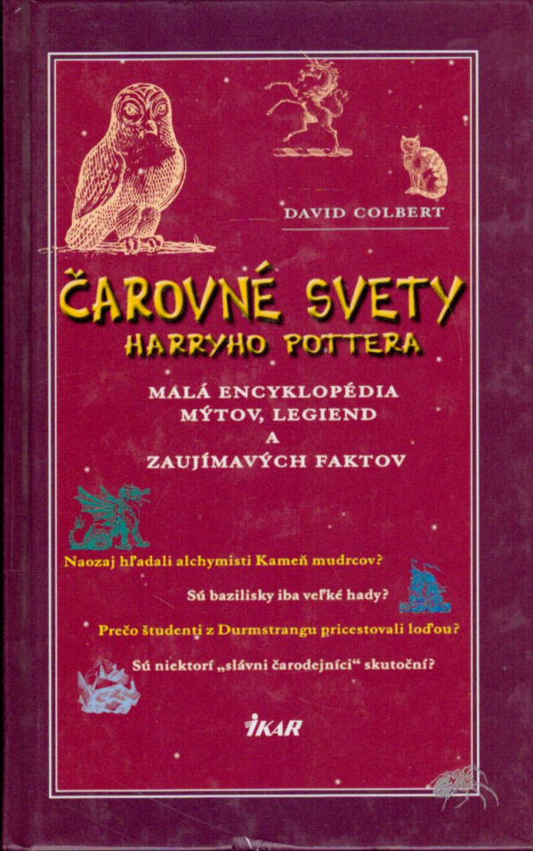 Stiahni si Knihy a Časopisy  David Colbert - Carovne svety Harryho Pottera (SK)