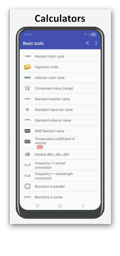 Stiahni si Mobil, PDA Electronics Toolbox Pro 6.0.00