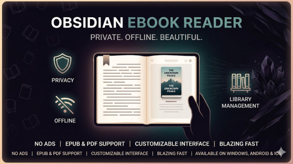 Stiahni si Programy Obsidian Ebook Reader Premium v1.1.4 Pre-Activated