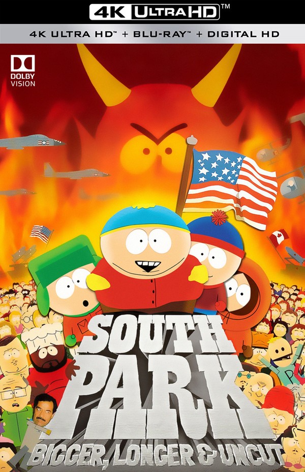 Stiahni si UHD Filmy South Park: Peklo na Zemi / South Park: Bigger, Longer & Uncut (1999)(CZ/EN)[2160p][Remux][HDR10][HEVC] = CSFD 81%