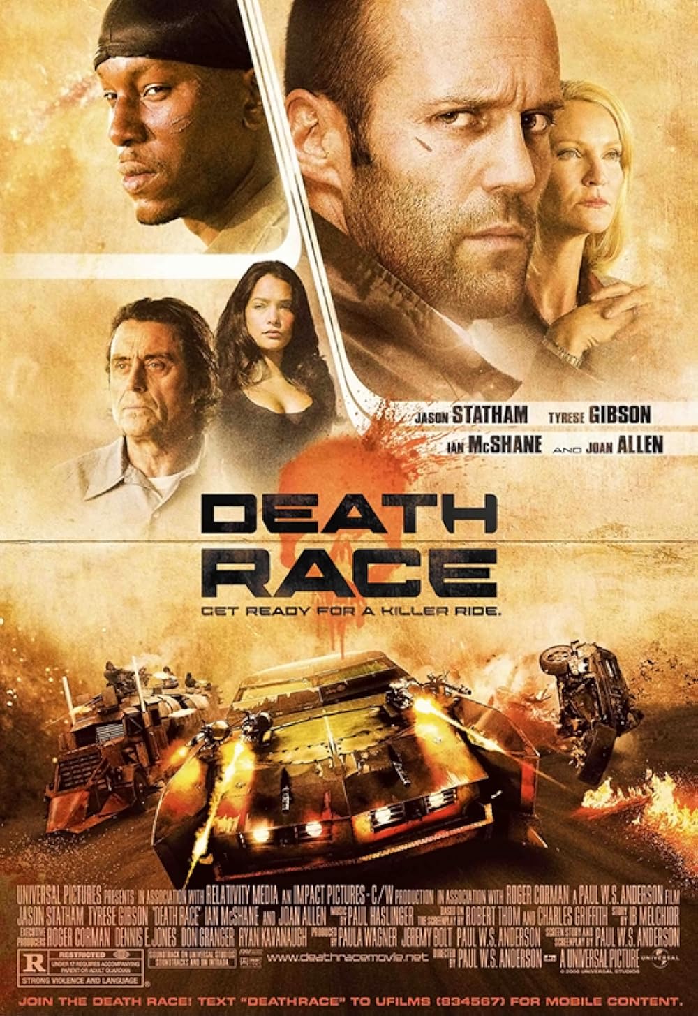 Stiahni si Filmy bez titulků Rallye smrti / Death Race (2008)[1080p][HEVC] = CSFD 73%