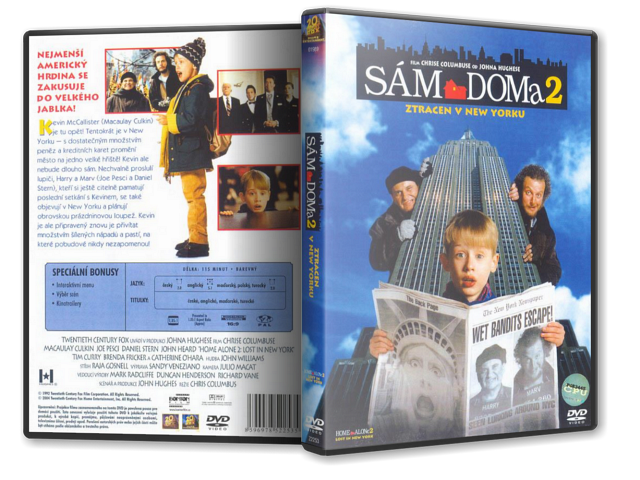 Stiahni si HD Filmy Sam doma 2: Ztracen v New Yorku / Home Alone 2: Lost in New York (1992)(CZ/EN)[720pHD] = CSFD 73%