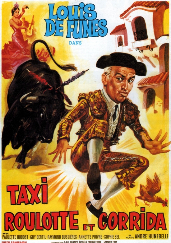 Stiahni si Filmy DVD Taxi, maringotka a korida / Taxi, roulotte et corrida (1958)(CZ/FR) = CSFD 70%