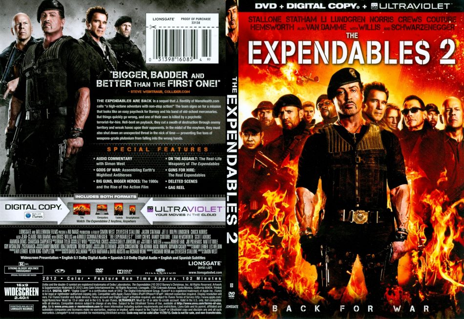 Stiahni si Filmy DVD Expendables: Postradatelni 2 / The Expendables 2 (2012)(CZ/EN) = CSFD 80%