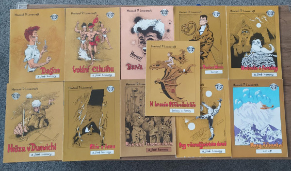 Stiahni si Knihy a Časopisy Lovecraft Spisy od vydavatelství Zlatý Kůn (1990)