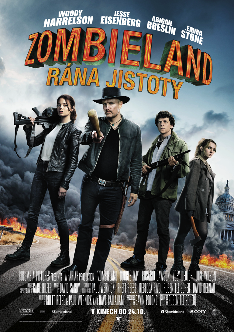 Stiahni si Filmy Kamera Zombieland: Rana jistoty / Zombieland: Double Tap (2019)[TS] = CSFD 78%