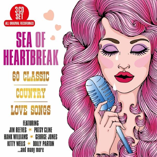 Stiahni si Hudba VA - Sea Of Heartbreak ~ 60 Classic Country Love Songs (2019) FLAC