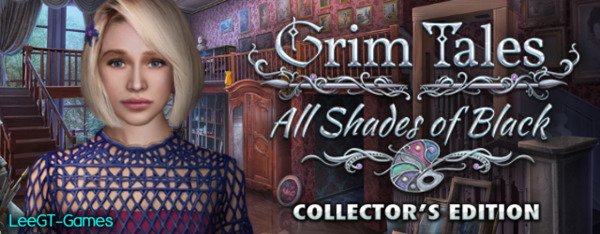 Stiahni si Hry na Windows Grim Tales 24 – All Shades of Black Collector’s Edition (2023)