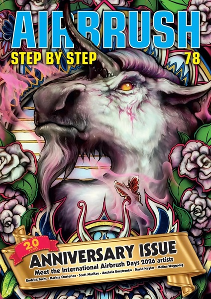 Stiahni si Knihy a Časopisy Airbrush Step by Step UK Issue 78 (ENG)
