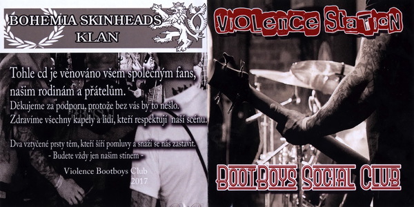 Stiahni si Hudba Bootboys Social Club - Violence Station / Bootboys Social Club - Split (2017)