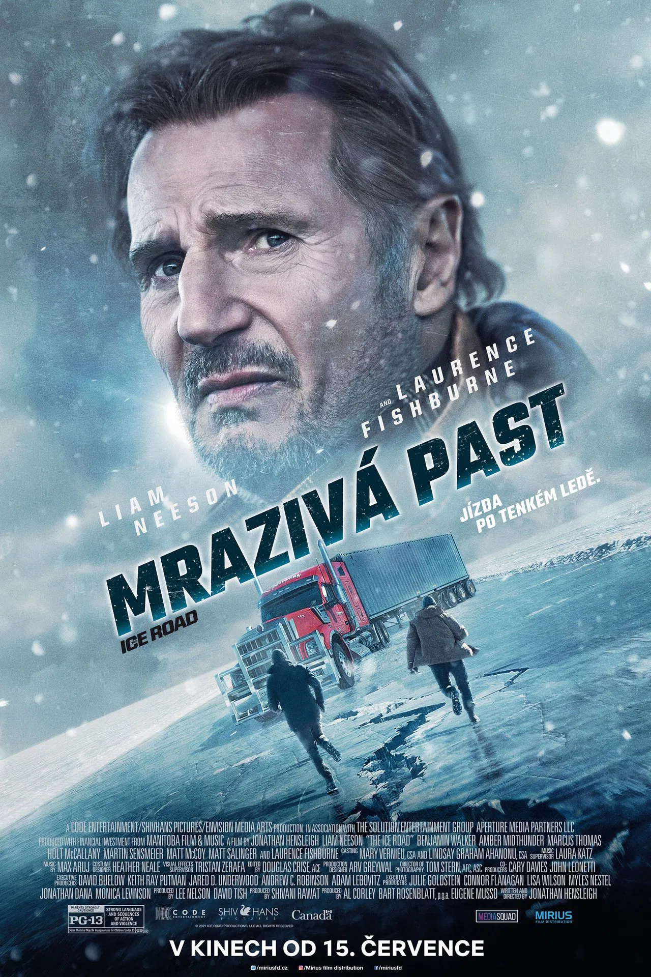Stiahni si Filmy CZ/SK dabing Mrazivá past / The Ice Road (2021)(CZ/EN)[2160p][HDR10+][HEVC] = CSFD 56%