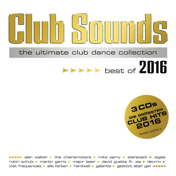 Stiahni si Hudba VA - Club Sounds The Ultimate Club Dance Collection Best Of 2016 (3-CD) (2016)[FLAC]