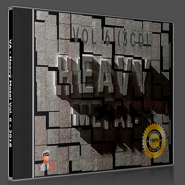 Stiahni si Hudba VA | Heavy Metal Collections vol 6 [3CD] (2018) MP3 (320kbps)