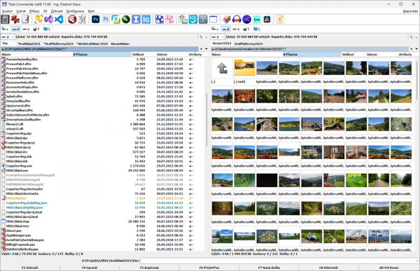 Stiahni si Programy Total Commander 11.57 CZ + SK (x64) portable