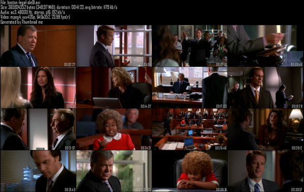 Stiahni si Seriál Kauzy z Bostonu / Boston Legal 1. serie (2004)(CZ) = CSFD 76%