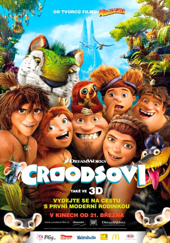 Stiahni si Filmy Kreslené Croodsovi / The Croods (2013)(CZ/SK/EN)[1080p][HEVC] = CSFD 77%