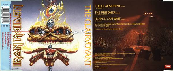 Stiahni si Hudba Iron Maiden - The Clairvoyant (Single) (1988)