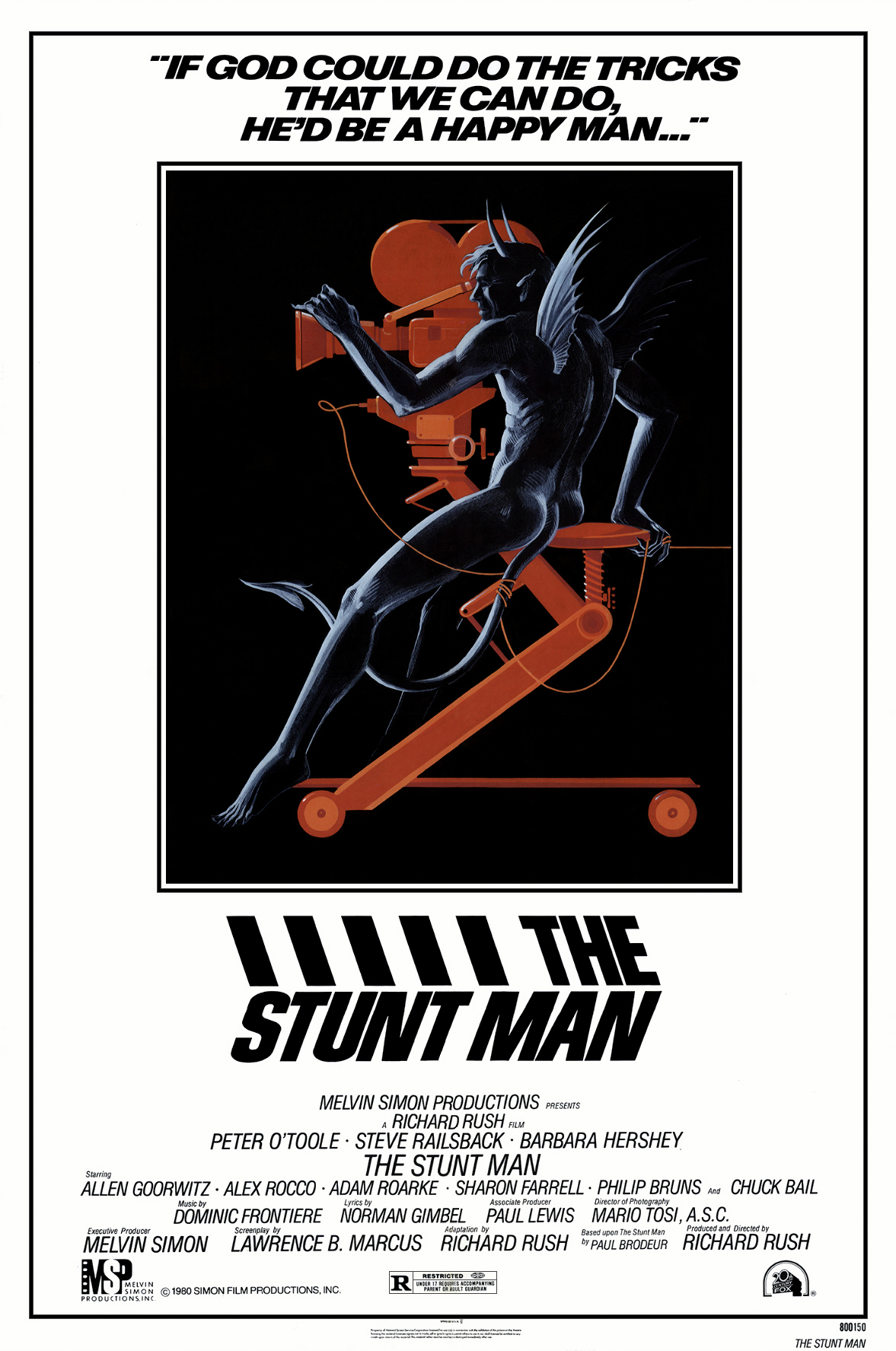 V roli kaskadera / The Stunt Man (1980)(HD)(720p)(x264)(EN-CZ) = CSFD 67%