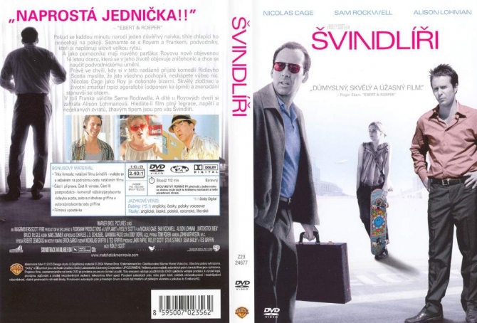 Stiahni si Filmy CZ/SK dabing Svindliri / Matchstick Men (2003)(CZ/EN) 60fps = CSFD 65%