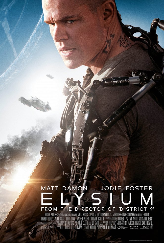 Stiahni si HD Filmy Elysium / Elysium (2013)(CZ/EN)[H265][1080p] = CSFD 66%