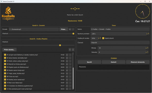 Stiahni si Programy KaaBells - Vánoční zvonek
