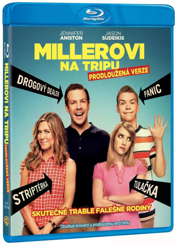 Stiahni si HD Filmy Millerovi na tripu /  We're the Millers (2013)(CZ/EN)[1080p][HEVC] = CSFD 76%